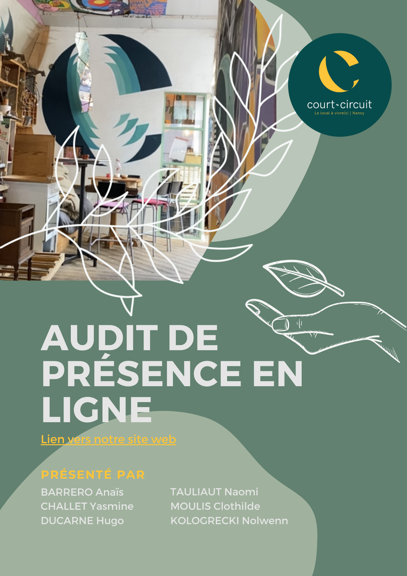 première page de l'audit